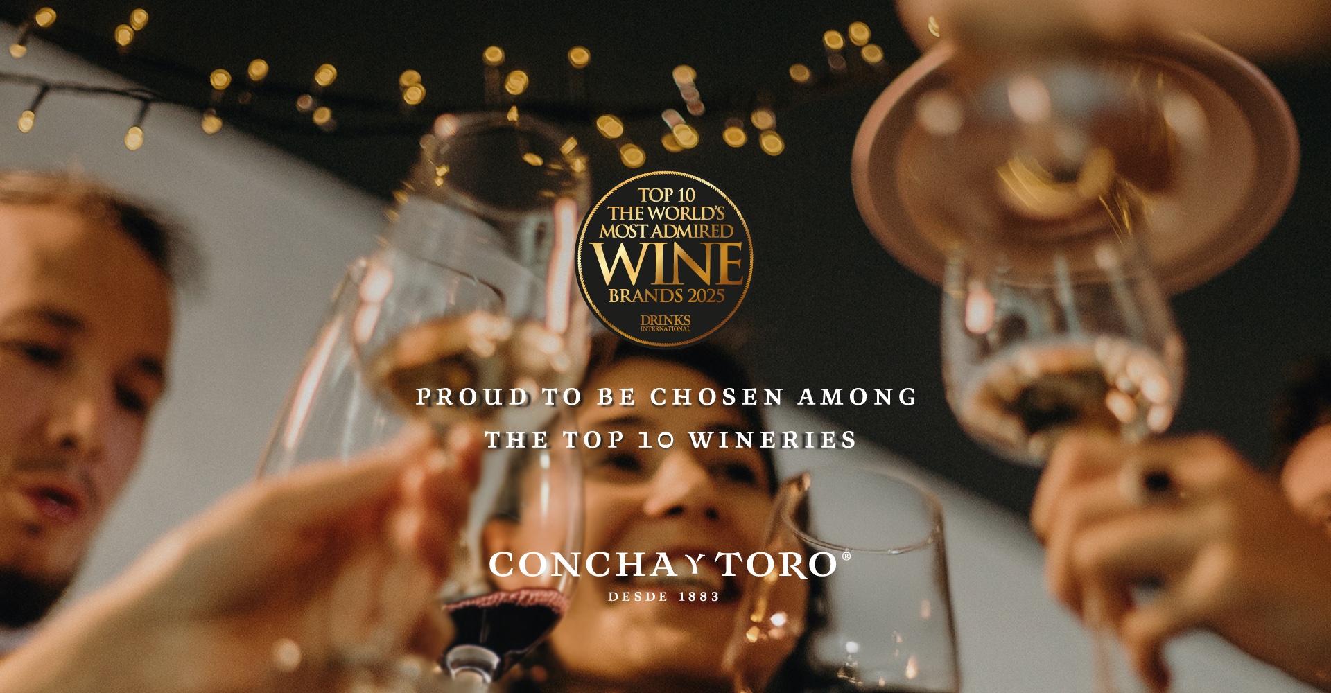 Concha y Toro is again one of the Most Admired Wine Brands in the World